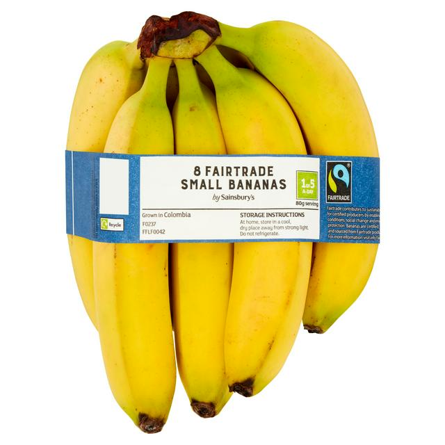 Buy Fairtrade Organic Bananas 800g Online • AlPassoFood