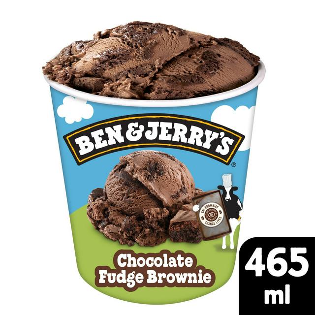 Ben & Jerry’s Chocolate Fudge Brownie Ice Cream Tub 465ml