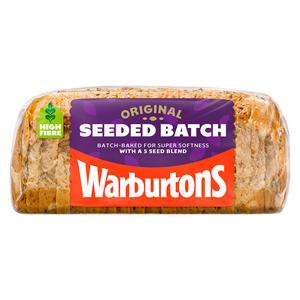 Warburtons Thick Sliced Seeded Bread 800g - gallery image 2