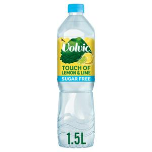 Volvic Touch of Fruit Sugar Free Lemon & Lime Flavoured Water 1.5L