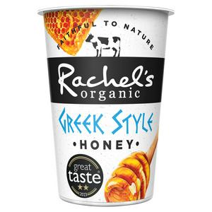 SAINSBURYS > General > Rachel's Organic Greek Style Honey Yogurt 450g