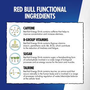 Red Bull Energy Drink 250ml x4 - gallery image 4