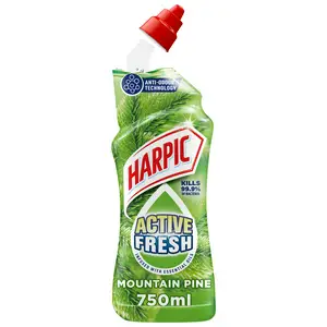 Harpic Active Fresh Mountain Pine Toilet Cleaning Gel 750ml