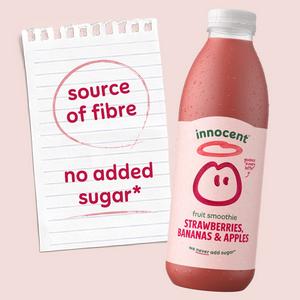 Innocent Strawberries, Bananas & Apples Smoothie 250ml - gallery image 4