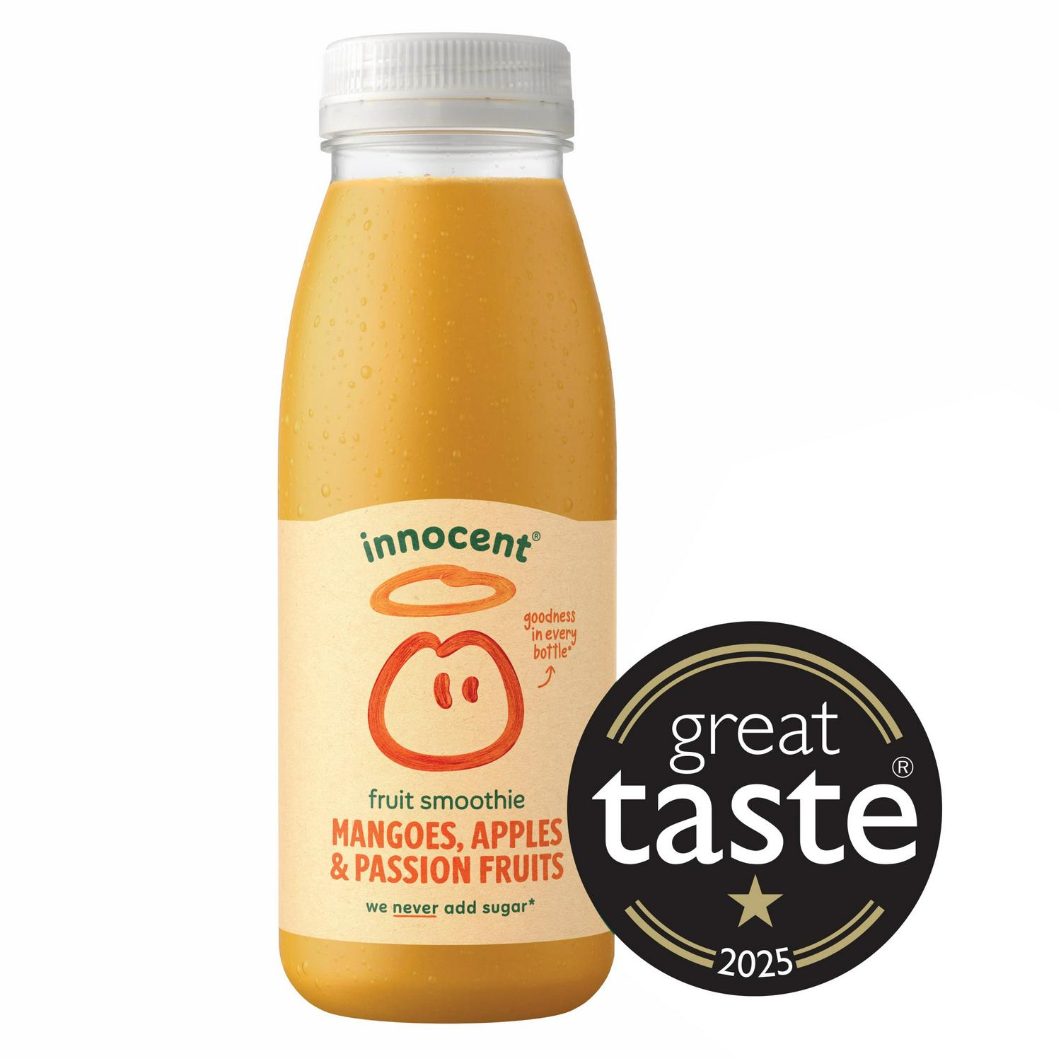 Innocent Mangoes, Apples & Passion Fruits Smoothie 250ml