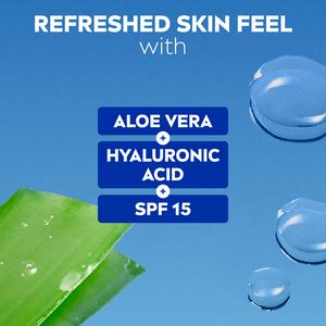 Nivea Refreshing Day Cream Moisturiser SPF15 for Normal Skin 50ml - gallery image 4