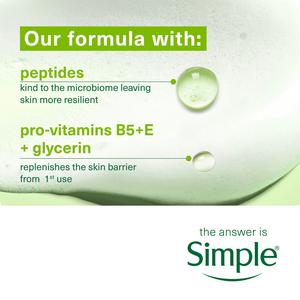 Simple Kind to Skin 150ml Moisturising Face Wash for Sensitive Skin - gallery image 4