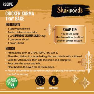 Sharwood's Korma Curry Cooking Sauce 420g - gallery image 3