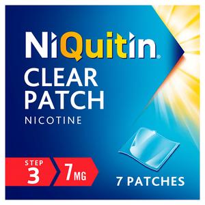 NiQuitin Clear Patch Step 3 Quit Smoking Aid - 7 Nicotine Patches for 1 Weeks Treatment 7mg - gallery image 2