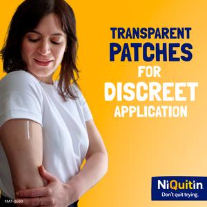 NiQuitin Clear Patch Step 3 Quit Smoking Aid - 7 Nicotine Patches for 1 Weeks Treatment 7mg - gallery image 5