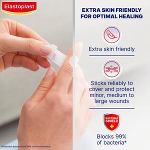 Elastoplast Sensitive Plasters Extra Skin Friendly Assorted Strips x20 - gallery image 2