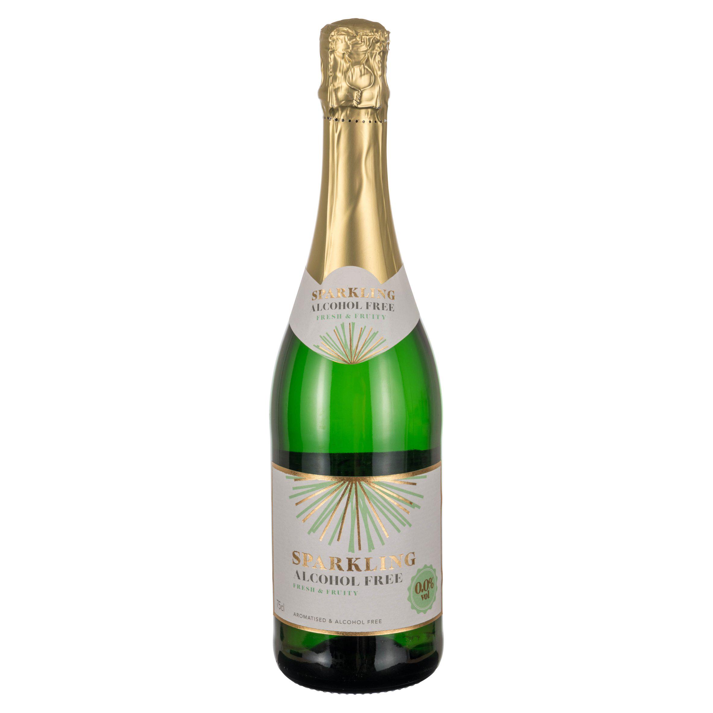 Alcohol Free Sparkling Wine Based Drink 75cl
