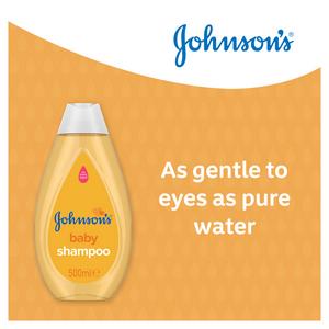 Johnson's Baby Shampoo Without Dyes Sulphates & Soap 500ml - gallery image 2
