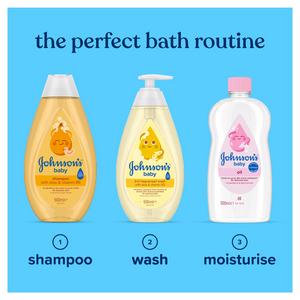 Johnson's Baby Oil Baby Skin Moisturiser & Dryness Protection 500ml - gallery image 3