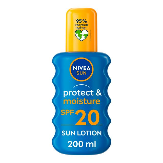 Nivea Protect & Moisture Sun Lotion Factor 20 200ml