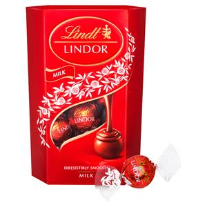 Lindt Lindor Milk Chocolate Truffles Box 200g - gallery image 2