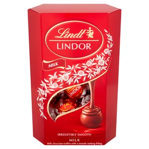 Lindt Lindor Milk Chocolate Truffles Box 200g - gallery image 4