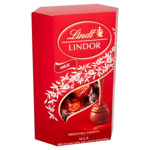 Lindt Lindor Milk Chocolate Truffles Box 200g - gallery image 6