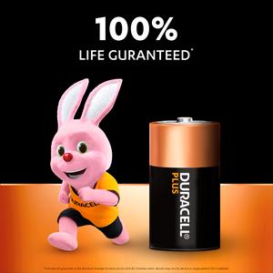 Duracell Plus Alkaline D Batteries, pack of 2 - gallery image 3