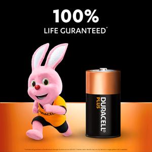Duracell Plus Alkaline C Batteries, pack of 2 - gallery image 3