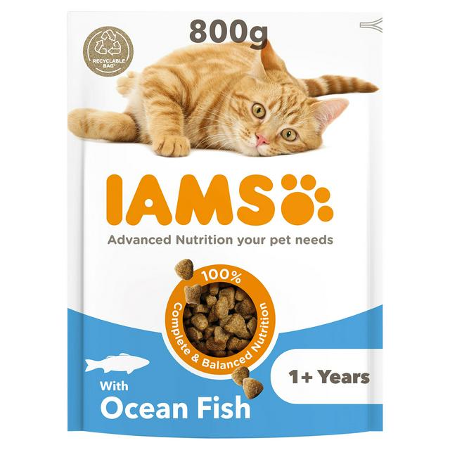 IAMS Vitality Adult Cat, Ocean Fish 800g