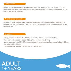 IAMS Vitality Adult Cat Food With Ocean Fish 800g - gallery image 5