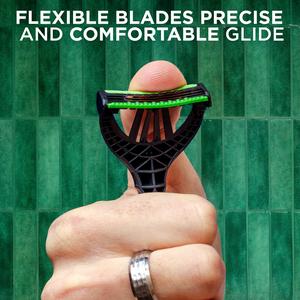 Wilkinson Sword Xtreme 3 Sensitive Men's Disposable Razors x4 - gallery image 4