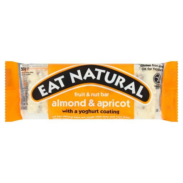 Eat Natural Almond & Apricot Yogurt Coated Bar 50g