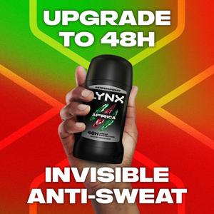 Lynx Africa 48h Anti Perspirant Deodorant Stick for Men 50ml - gallery image 2