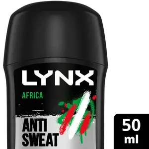 Lynx Anti-Perspirant Deodorant Stick, Africa 50ml