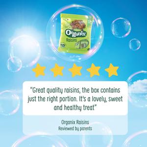 Organix Mini Organic Raisin Snack Boxes Toddler Snacks Multipack 12 months+ 12x14g - gallery image 4