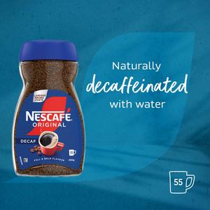 Nescafe Original Decaf Instant Coffee 190g - gallery image 4