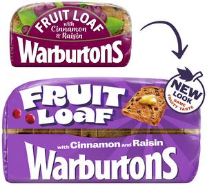 Warburtons Cinnamon & Raisin Fruit Loaf 400g - gallery image 2