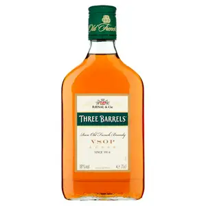 Three Barrels Rare Old French VSOP Brandy 35cl