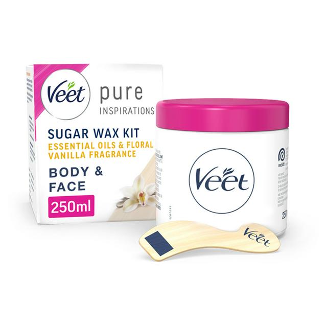 krekel Tulpen Vorming Veet Warm Microwavable Wax for Face & Body Hair Removal 250ml | Sainsbury's