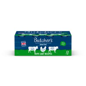 Butcher's Tripe Loaf Recipes Dog Food Tins 12x400g - gallery image 4