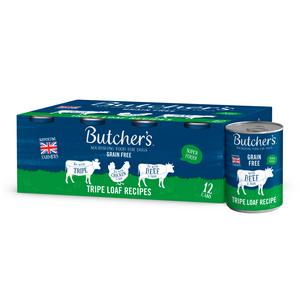 Butcher's Tripe Loaf Recipes Dog Food Tins 12x400g - gallery image 5