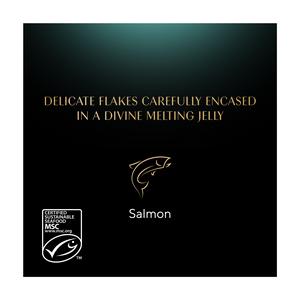Sheba Fine Flakes 85g Salmon in Jelly Wet Cat Food Tray - gallery image 6