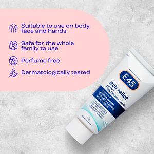 E45 Itch Relief Body Cream for Itchy & Irritated Skin 100g - gallery image 2