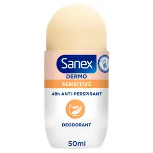 Sanex Dermo Sensitive Antiperspirant Roll On Deodorant 50ml