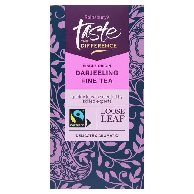 Sainsbury's Darjeeling Loose Tea, Taste the Difference 125g ...