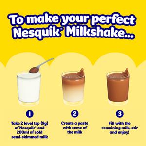 Nesquik Chocolate Flavoured Milkshake Powder 500g Tub - gallery image 2