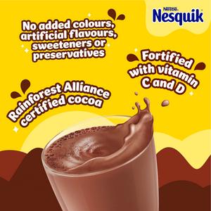 Nesquik Chocolate Flavoured Milkshake Powder 500g Tub - gallery image 3