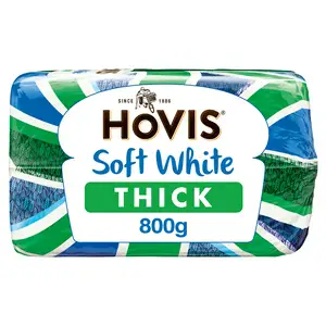 Hovis Soft Thick Sliced White Bread 800g