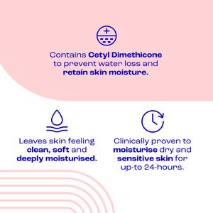 E45 Emollient Bath Oil to Moisturise Dry, Itchy Skin on Body & Hands 500ml - gallery image 6