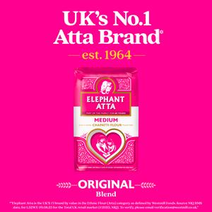 Elephant Atta 10kg Medium Chapatti Flour - gallery image 3
