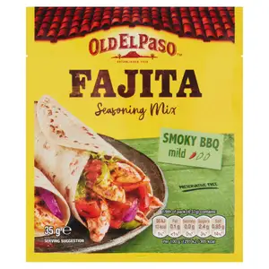 Old El Paso Mexican Smoky BBQ Fajitas Seasoning Mix 35g