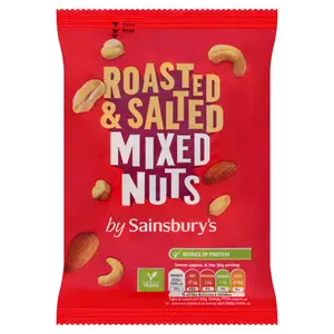 Sainsbury's Roasted & Salted Mixed Nuts 200g