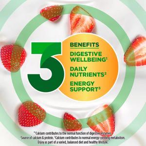 Activia Strawberry Gut Health Fruit Yoghurt Multipack 4 x 115g - gallery image 2