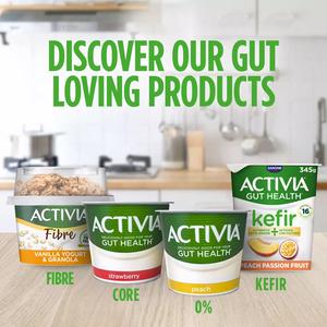 Activia Strawberry Gut Health Fruit Yoghurt Multipack 4 x 115g - gallery image 6